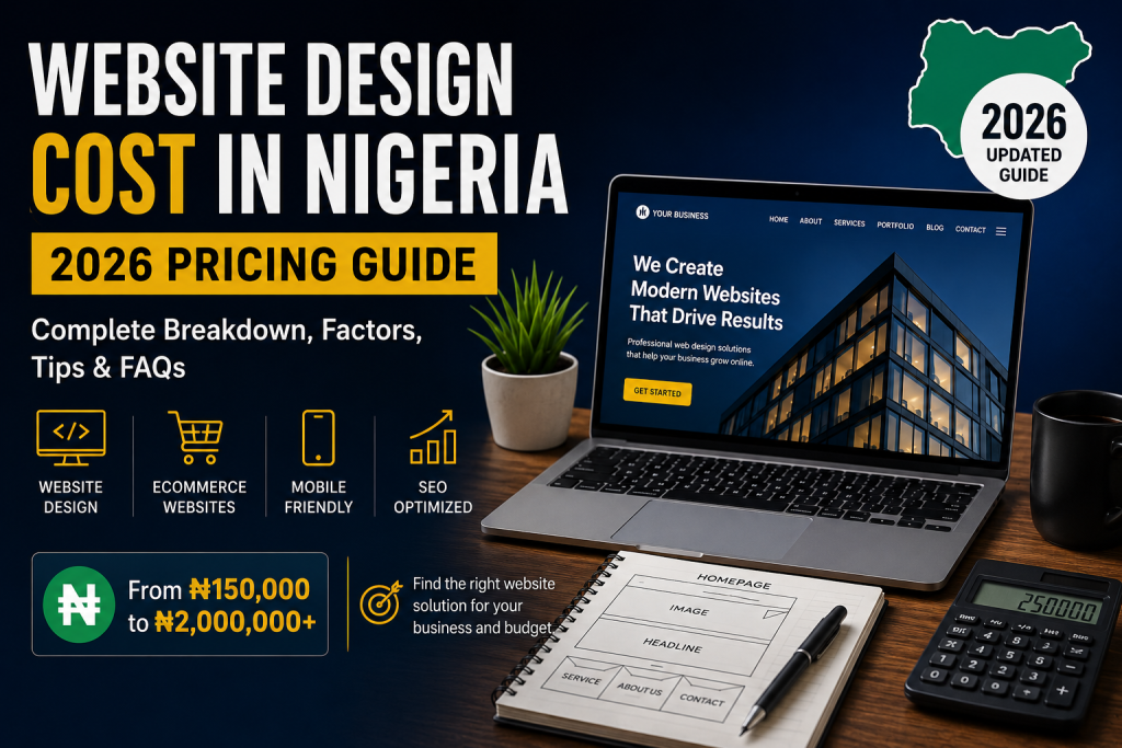 How Much Does It Cost to Build a Website in Nigeria? (2026 Pricing Guide + Real Costs)